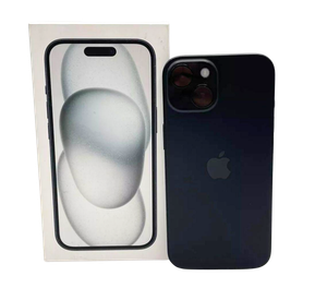 Apple Iphone 15 - Black (6/128 Gb) With 6 Months Brand Warranty (100% Battery Health)