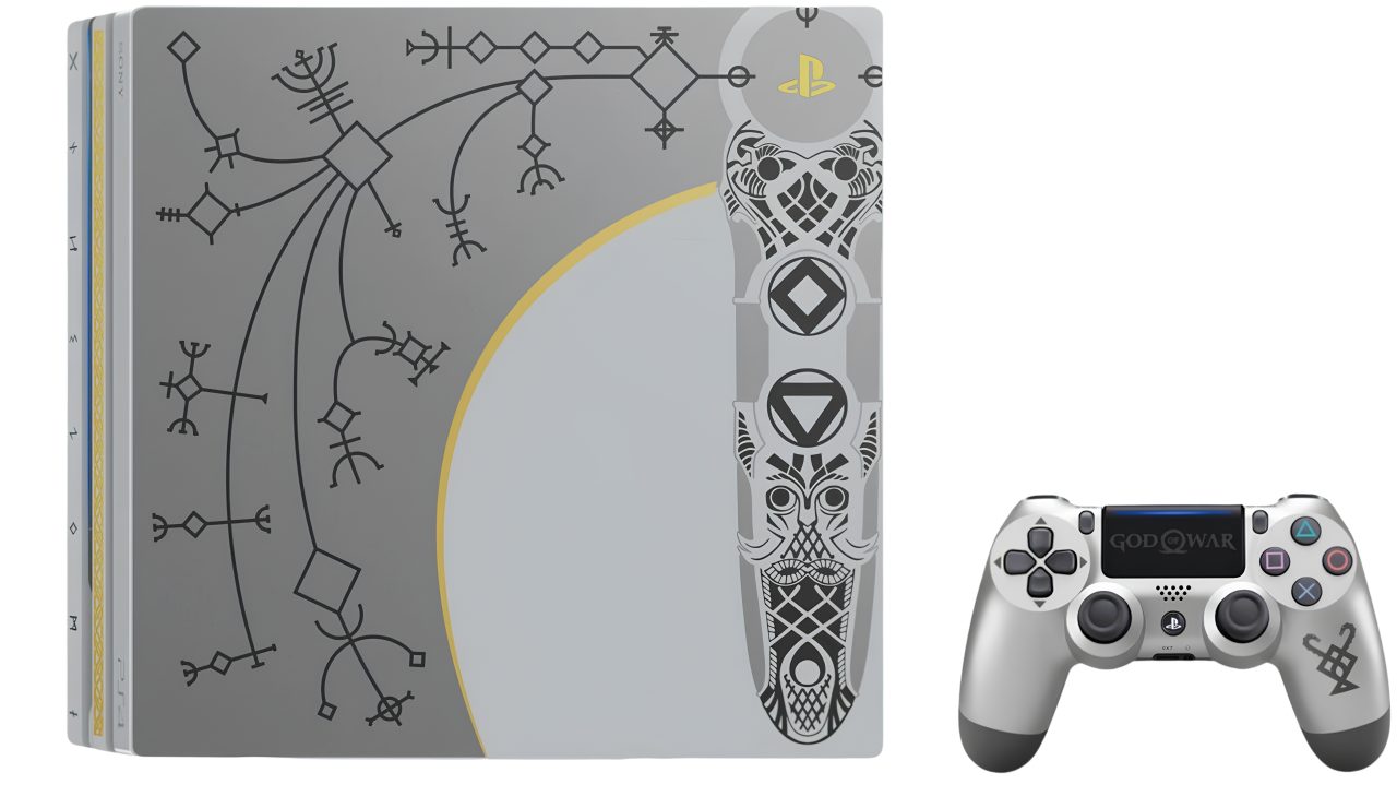 Sony Playstation PS4 Pro God Of War (Limited Edititon) - Image 4