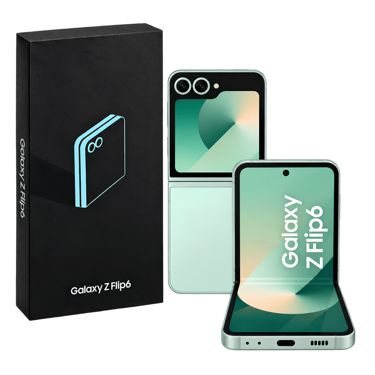 Samsung Galaxy Z Flip6 5G - Green (12/512 GB) - Image 1