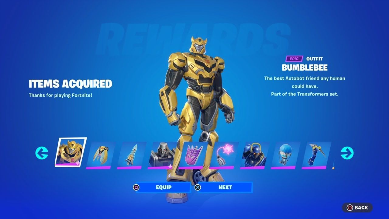 Fortnite Transformers Pack - Image 2