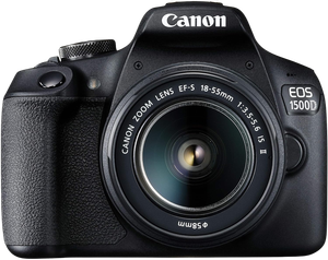 Canon 1500D with 18-55mm kit lens