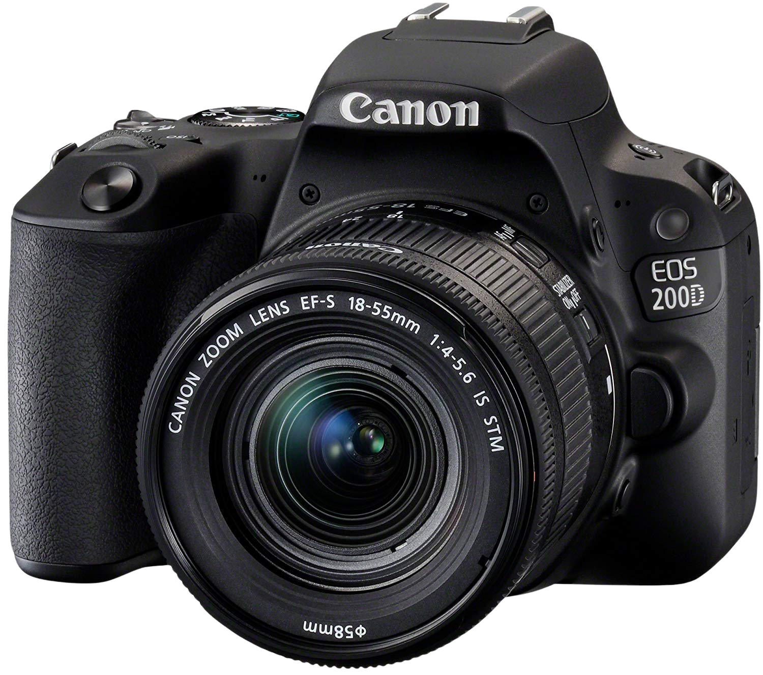 Canon 200D with 18-55mm kit lens
