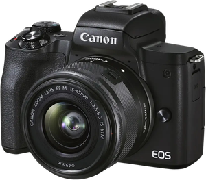 Canon M50 Mark II with 15-45mm kit lens
