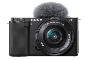 Sony ZV-E10 Mirrorless Camera With 16-50mm Kit Lens