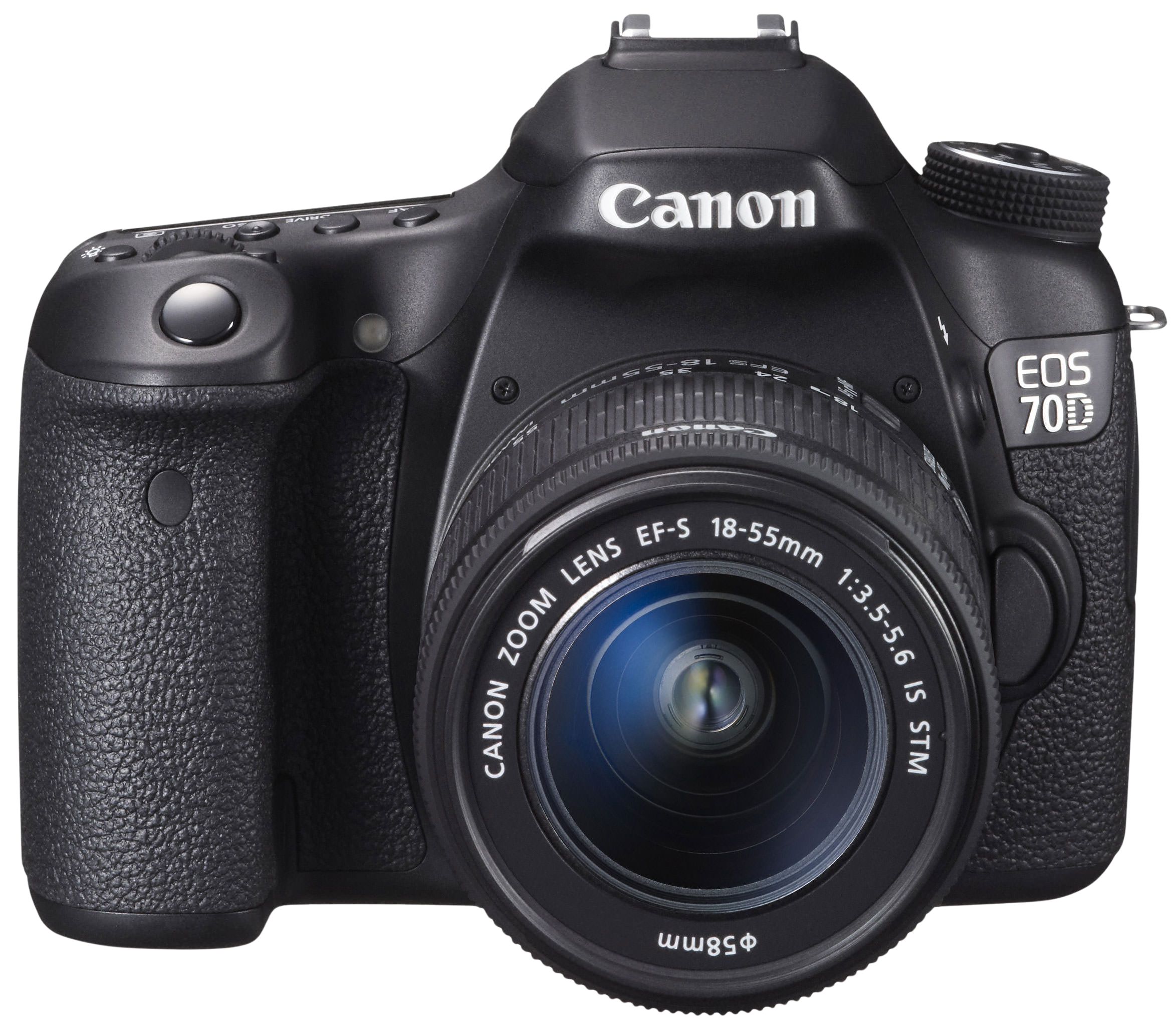 Canon EOS 70D with 18-55mm kit lens