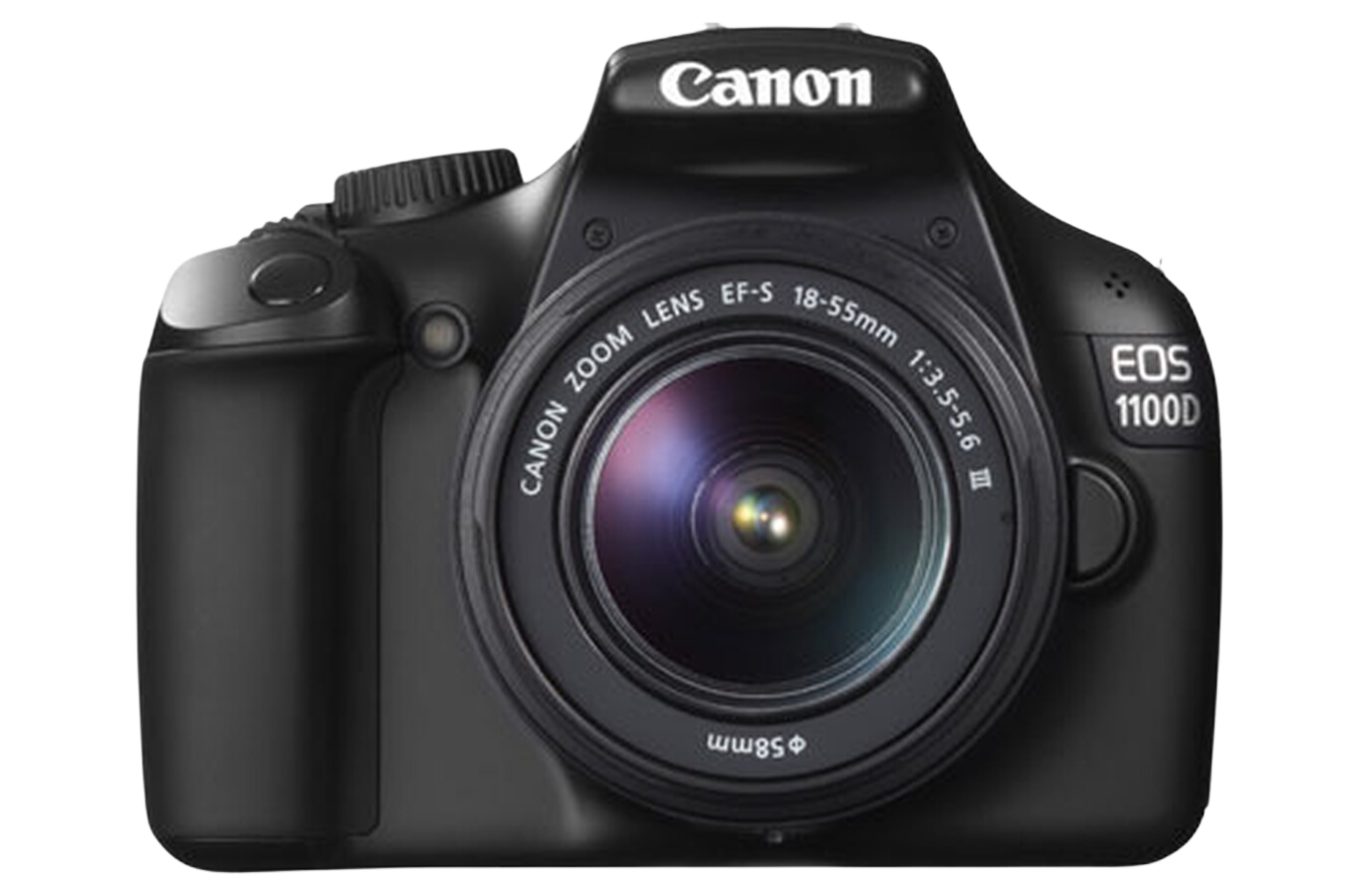 Canon EOS 1100D with 18-55mm kit lens