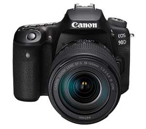 Canon 90D with 18-135mm lens