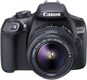 Canon EOS 1300D with 18-55mm kit lens