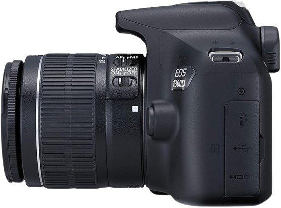 Canon EOS 1300D with 18-55mm kit lens - Image 2