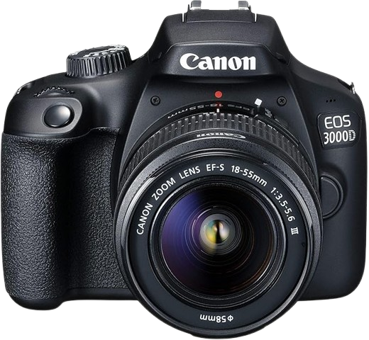 Canon EOS 3000D with 18-55mm kit lens - Image 2