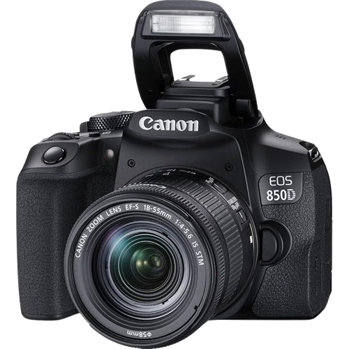 Canon EOS 850D DSLR Camera With 18-55mm Kit Lens - Image 1
