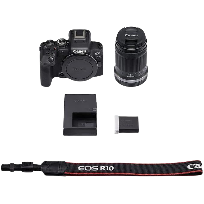 Canon EOS R10 Mirrorless Camera With 24.2 MP RF-S18-45 F/3.5-6.3 IS STM Lens - Image 4