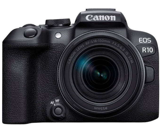 Canon EOS R10 Mirrorless Camera With 24.2 MP RF-S18-45 F/3.5-6.3 IS STM Lens - Image 1