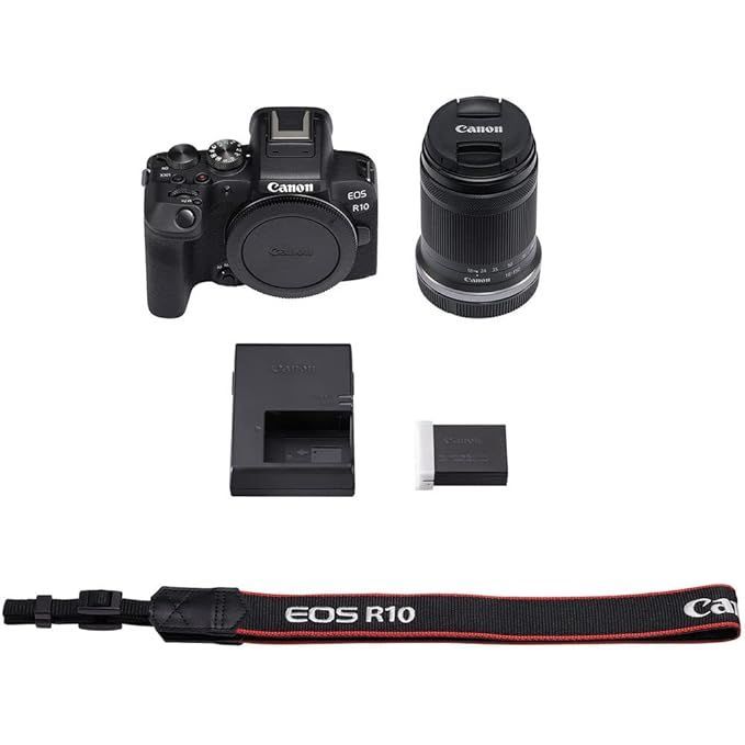Canon EOS R10 Mirrorless Camera With 24.2 MP RF-S18-45 F/3.5-6.3 IS STM Lens - Image 2