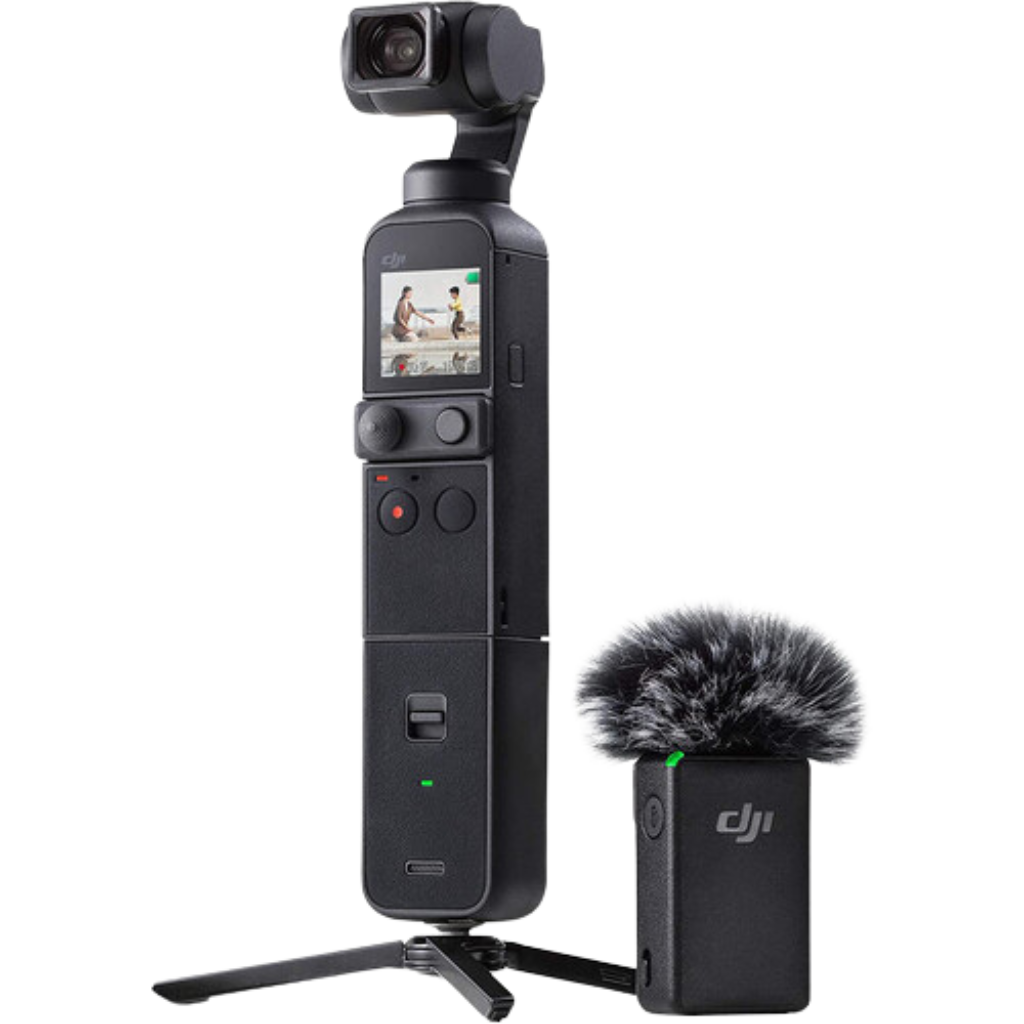 DJI Pocket 2 Creator Combo – 3 Axis Gimbal Stabilizer with 4K Camera