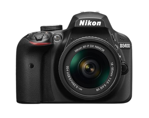 Nikon D3400 24.2MP DSLR Camera With 18-55mm Kit Lens
