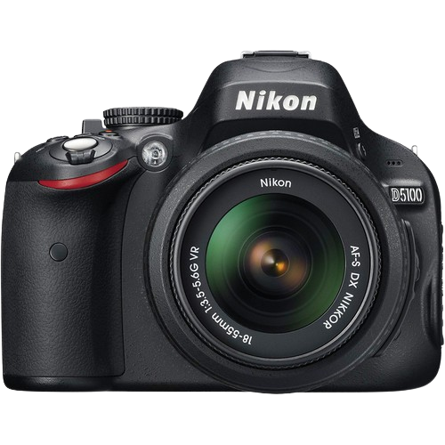 Nikon D5100 16.2MP DSLR Camera With 18-55mm Kit Lens - Image 1
