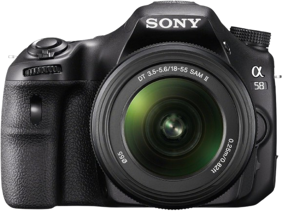 Sony Alpha A58k STL Camera With 18-55mm Kit Lens - Image 1