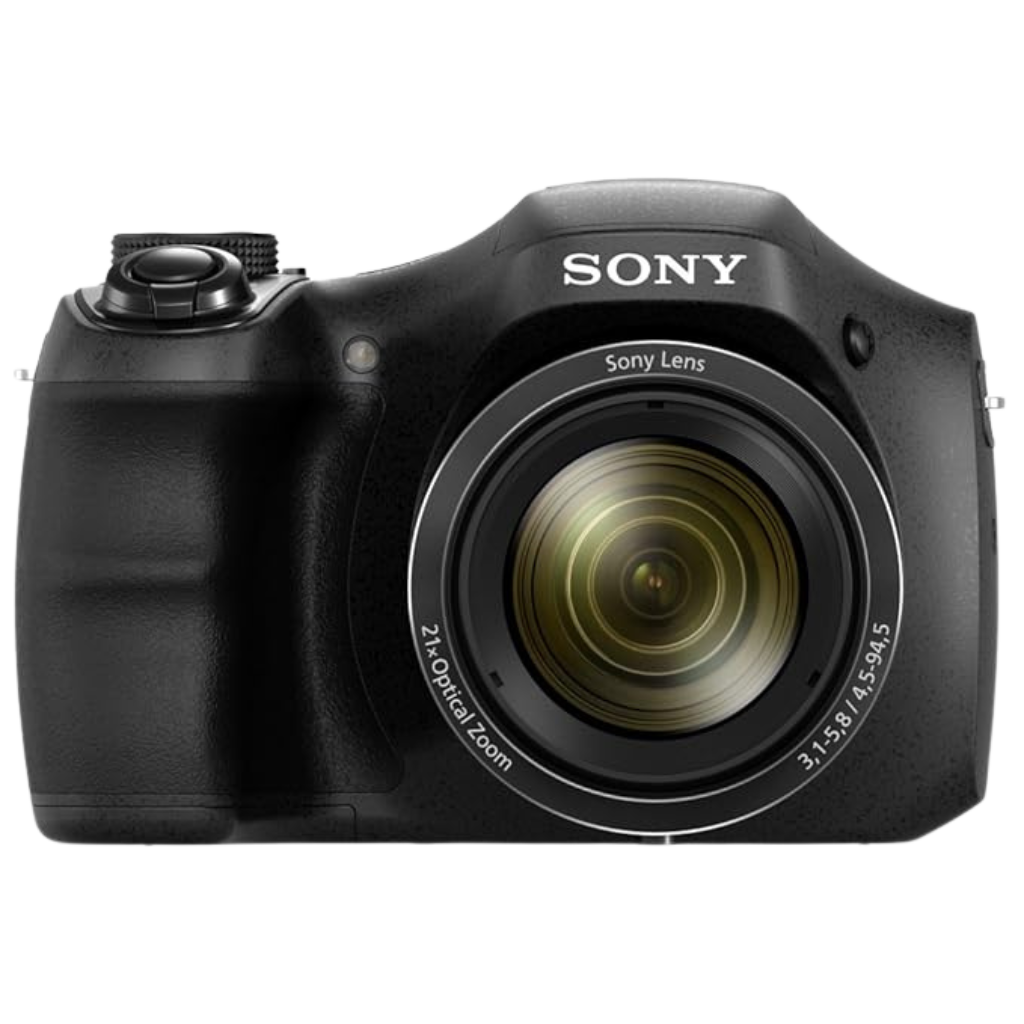 Sony Cybershot DSC H100 Bridge Super Zoom Camera - Image 1
