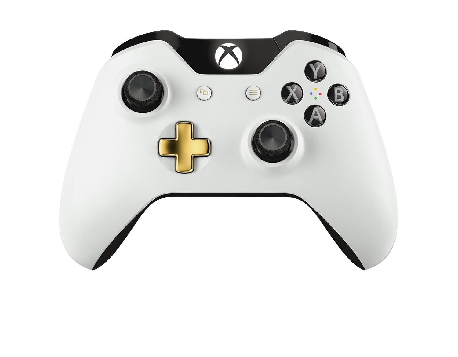 XBOX One Controller (2nd Gen) Lunar White & Gold Limited Edition - Image 1