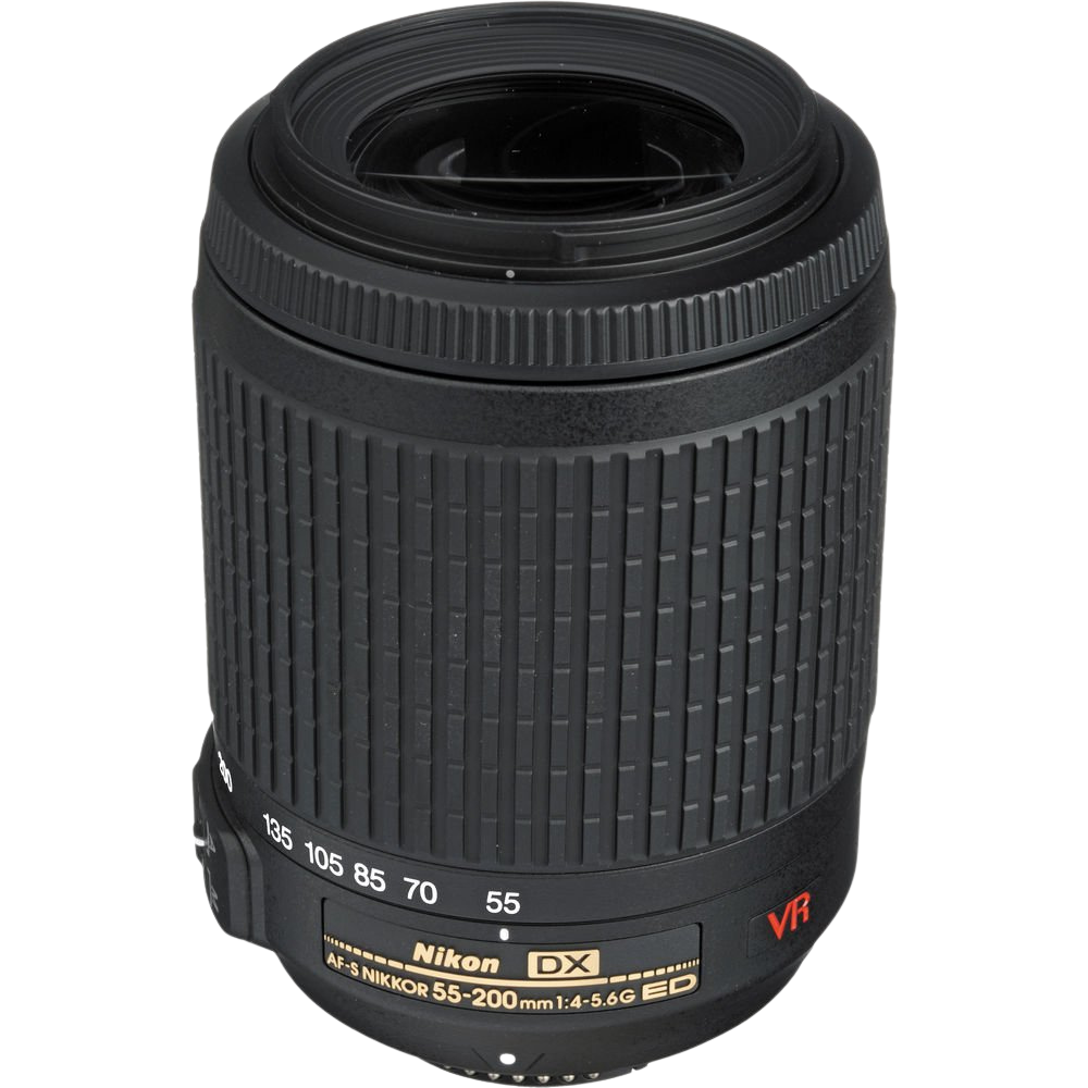 Nikon 55-200mm Telephoto Zoom Camera Lens
