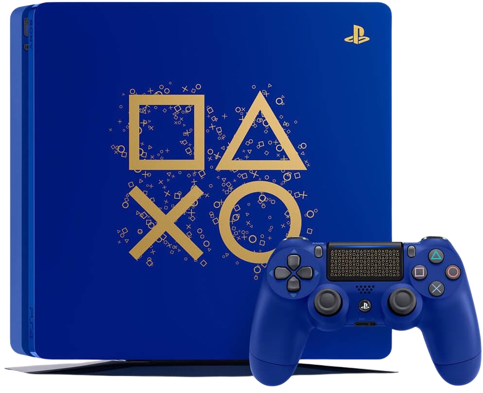 PlayStation PS4 Slim 1TB Days of Play Blue Limited Edition - Image 2