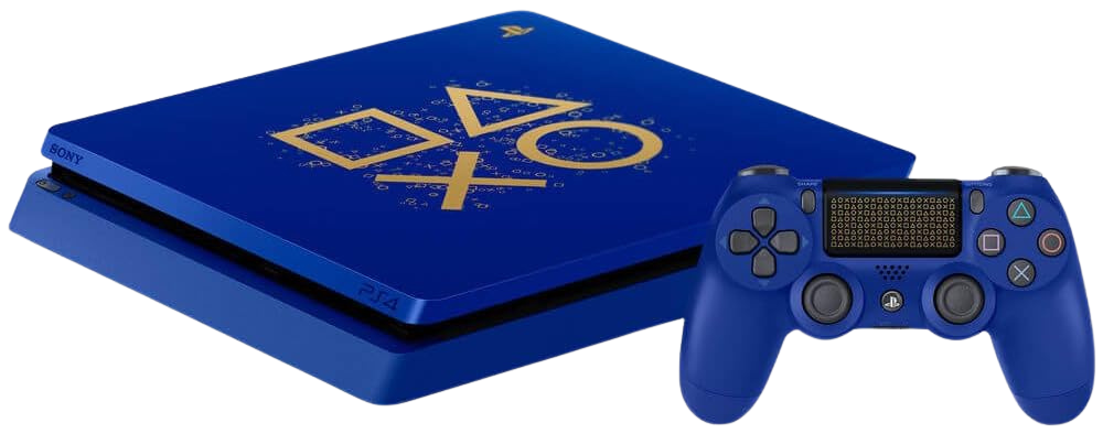 PlayStation PS4 Slim 1TB Days of Play Blue Limited Edition - Image 3