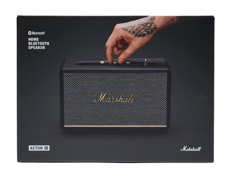 Marshall Acton III Wired Connectivity Stereo Home Speaker + 2 Years Official Brand Warranty - Image 1