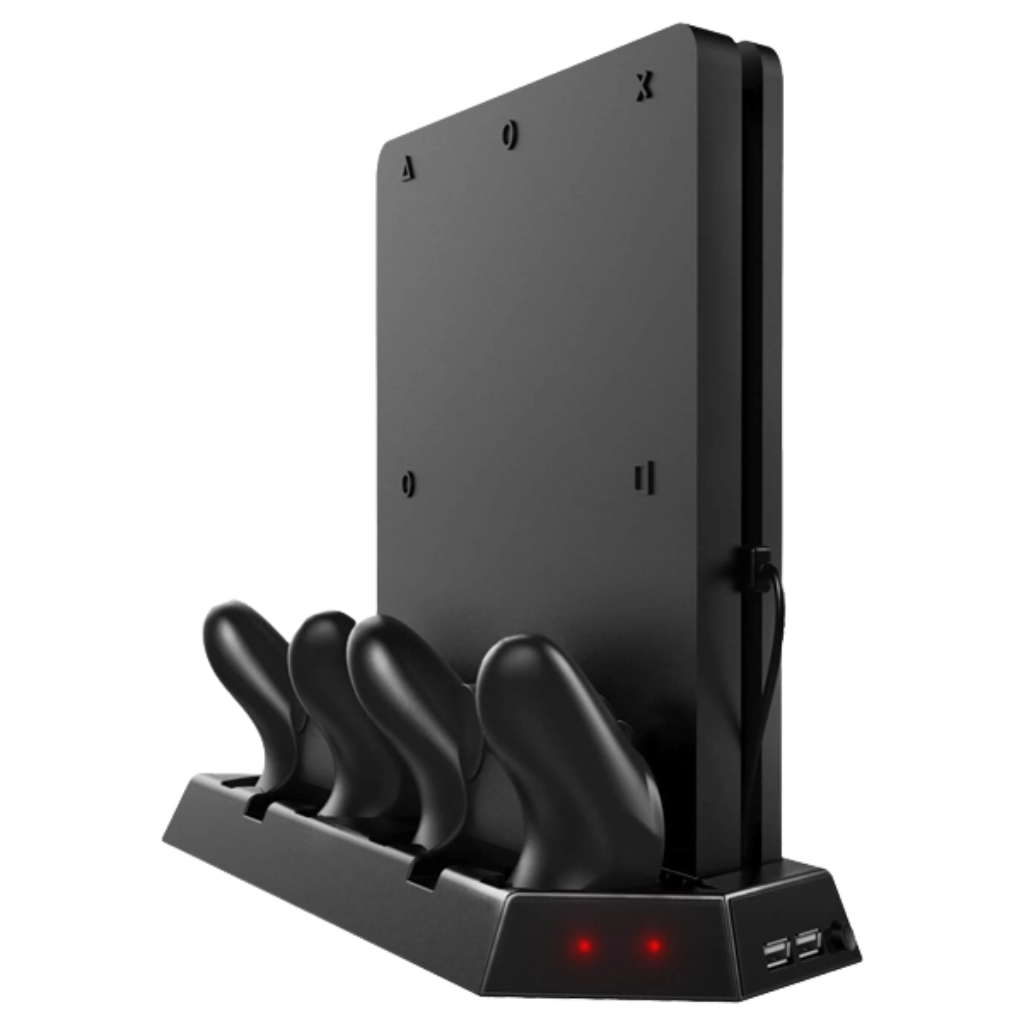 PS4 DOBE P4 Series Multi-Functional Cooling & Charging Stand - Image 1