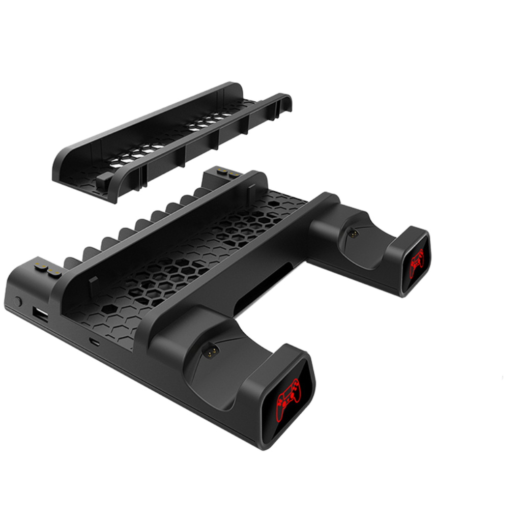 PS4 DOBE P4 Series Multi-Functional Cooling & Charging Stand - Image 4